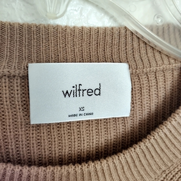 Aritzia wilfred crew neck Isabelli sweater sz Xs - Picture 6 of 9